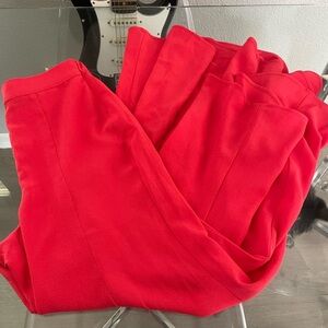 VENUS Bold Red Women's Trousers